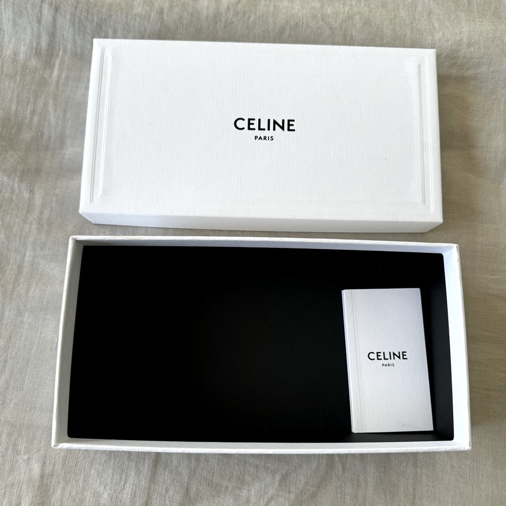 Authentic Celine Paris Sunnies Box and Booklet